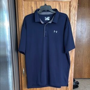 Under Armour Men's Dark Blue Polo Shirt
